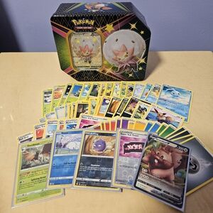 Pokemon Shining Fates Eldegoss V Tin